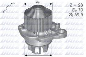 Dolz C123 - BOMBA AGUA PEUGE 607 3.0 V6