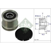 INA RODAMIENTOS 535000110 - OAP. POLEA LIBRE ALTERNADOR