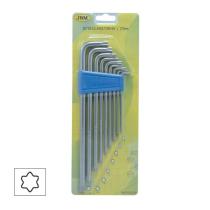 JBM 52074 - SET 9 LLAVES TORX EN FORMA"L"275MM