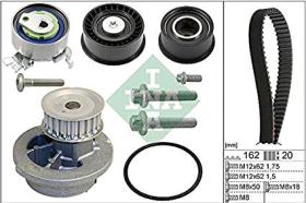 INA RODAMIENTOS 530044330 - KIT DE DISTRIBUCION CON BOMBA DE AG