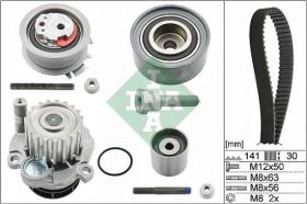 INA RODAMIENTOS 530046330 - KIT DE DISTRIBUCION CON BOMBA DE AG