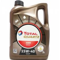 TOTAL 1147423 - ACEITE TOTAL QUARTZ DIESEL 5000 15W40 5L.